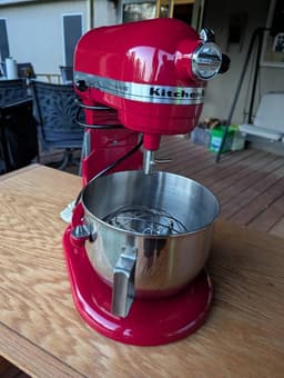 KitchenAid stand mixer
